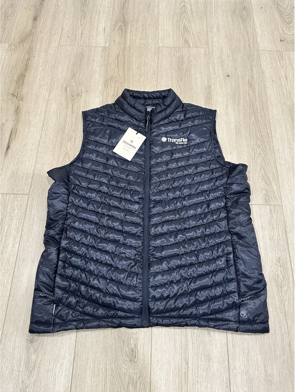 NWT Craghoppers Expert Expolite Thermal Vest CEB001 Black Embroidery Size XL